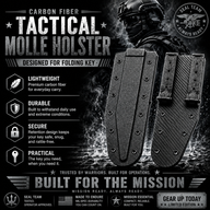 Black CF Molle Holster — accessories